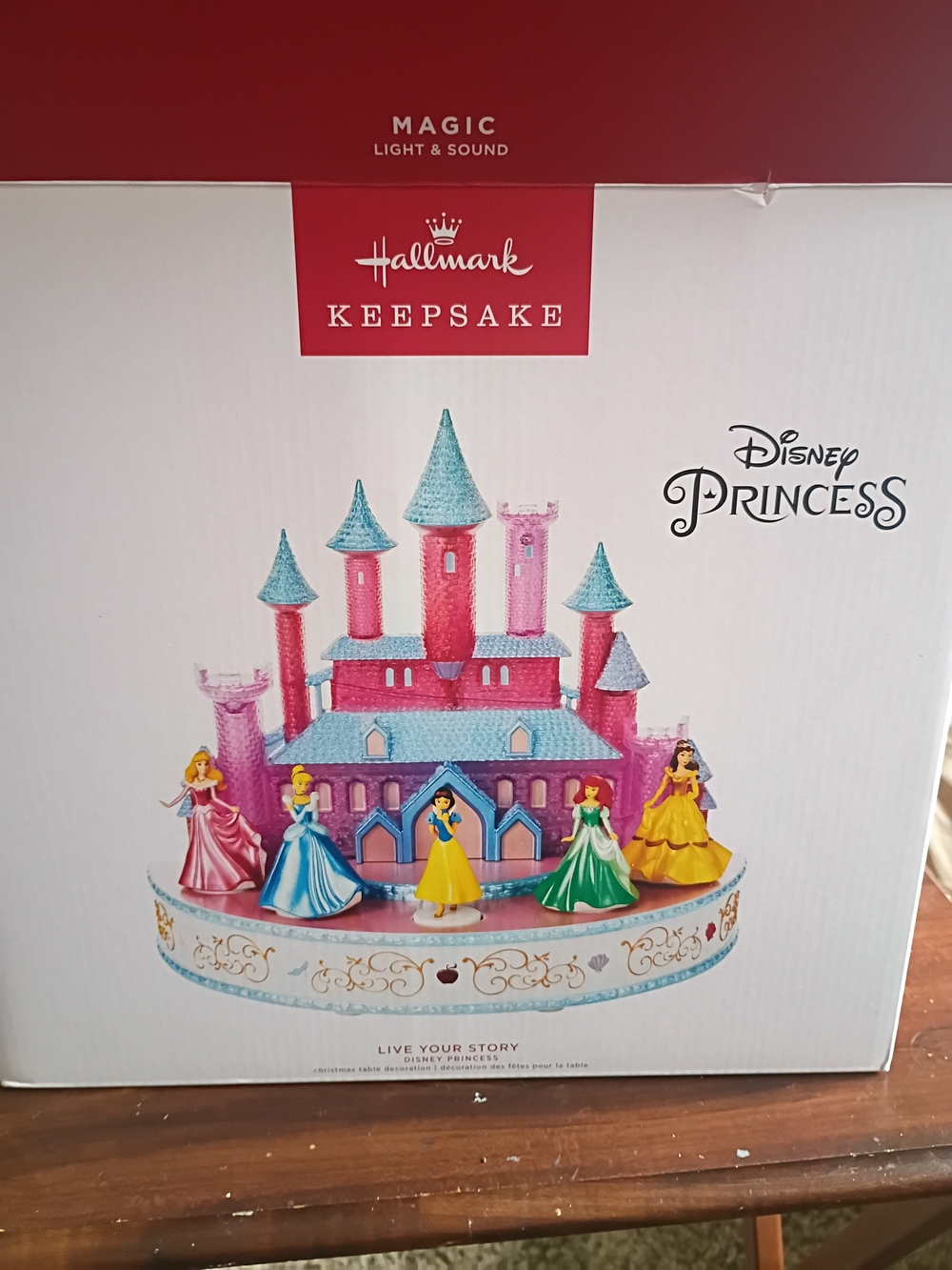 Disney Princess Interactive Musical Tabletop Decoration-never Opened